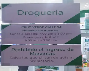 DROGUERIAS CRUZ VERDE