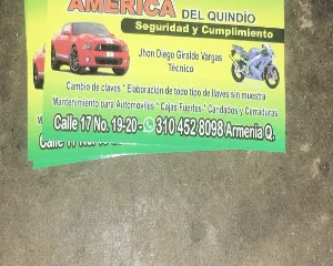 CERRAJERIA AMERICA DEL QUNDíO