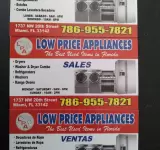 LOW PRICE APPLIANCES