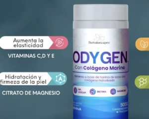 Odygen Colageno Marino Hidrolizado Con Citrato de Magnesio